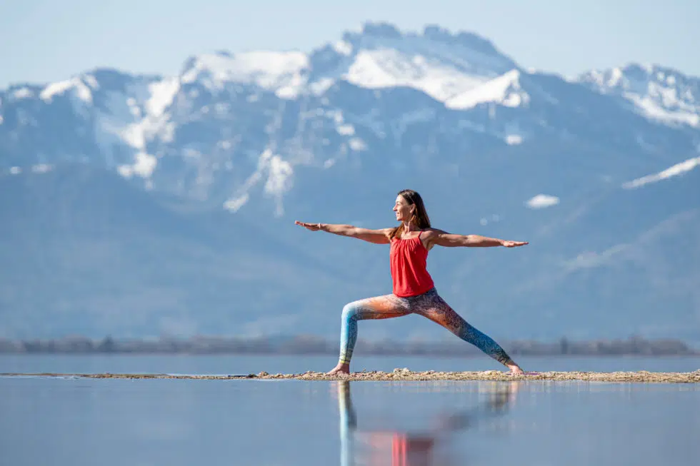 Tanja Kurz, Yoga zwischen Berge und Seen